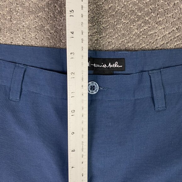 Travis Mathew Beck Shorts Men's 42 Blue Stretch golf - Picture 9 of 12